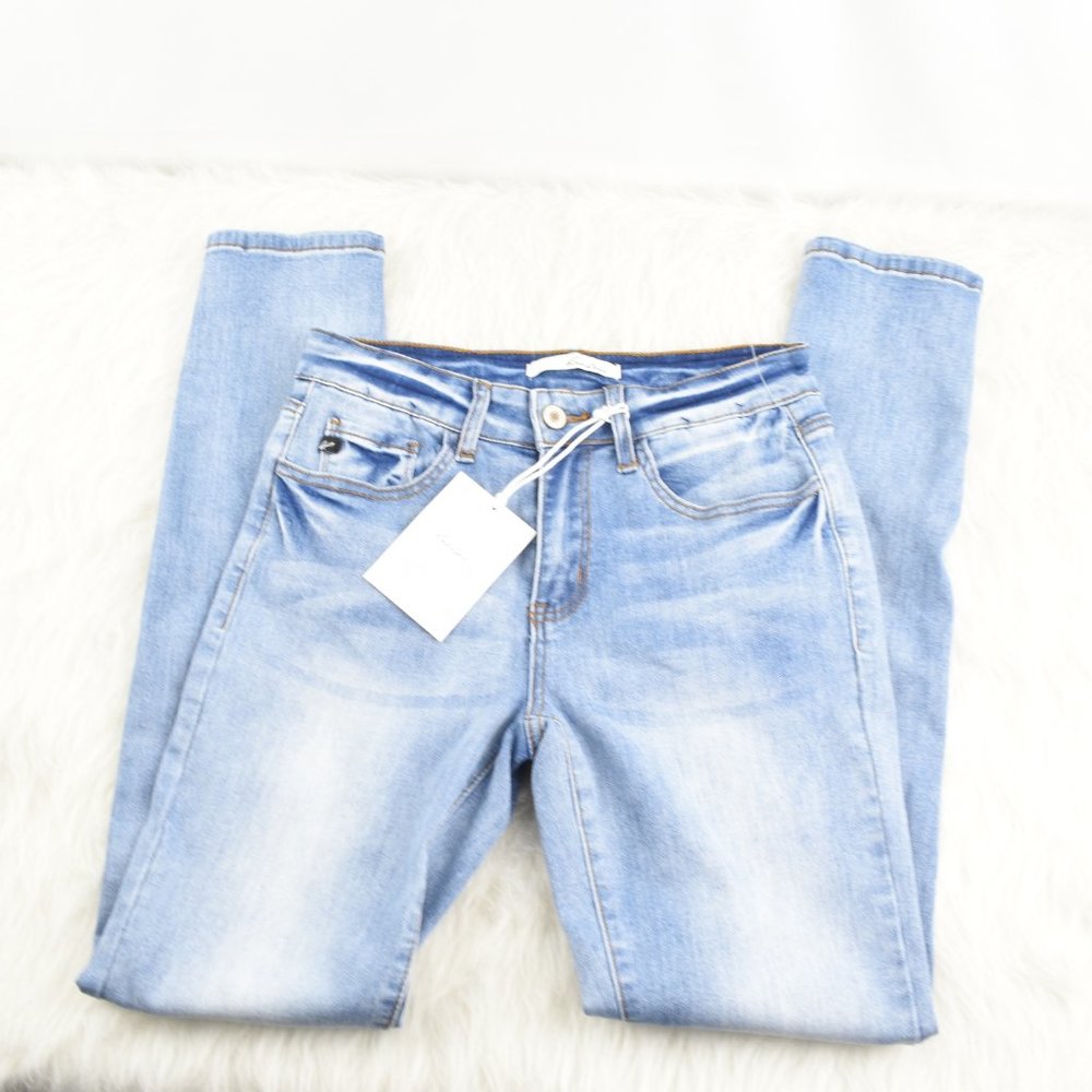 KanCan Faded Denim Skinny Jeans 27